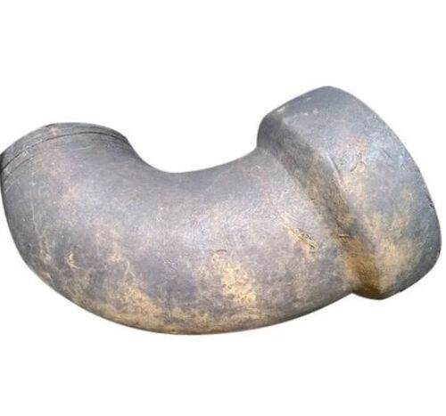 Grey 3Mm Thick 45 Degree Bend Galvanized Iron Elbow For Plumbing Pipe