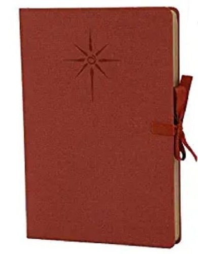  Hard Bound Diary With Ribbon Closure Perfect Binding