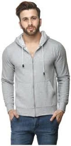 Casual Wear Regular Fit Long Sleeve Plain Mens Hoodies For Winter Days Chest Size: 36 Inches