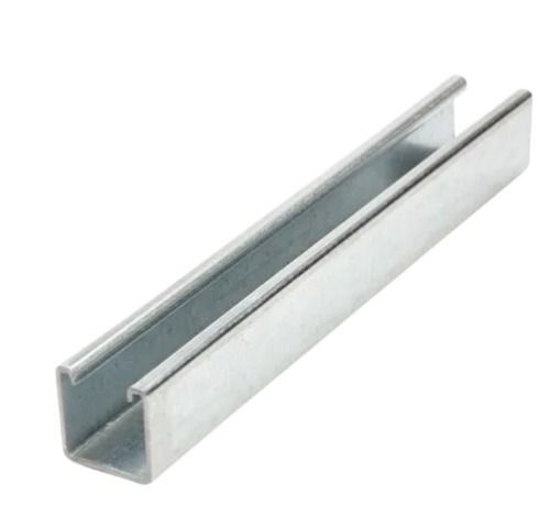 Silver Industrial Commercial Stainless Steel Plain Strut Channel