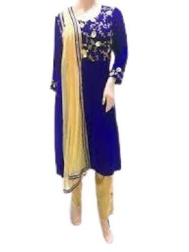 Indian Fashionble Printed Full Sleeve Party Wear Salwar For Ladies