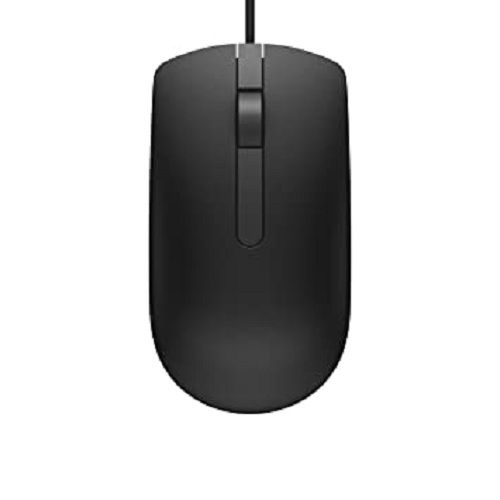 Black Dell Optical Computer Mouse