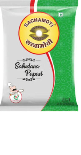 Salty Granules Sabudana Papad With Perfect Crunchiness And Taste