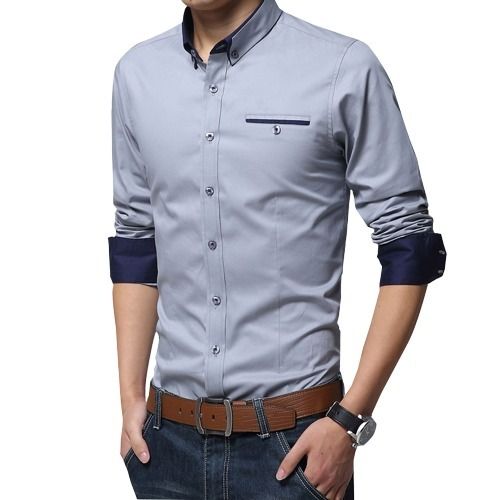 Mens cotton cheap formal shirts