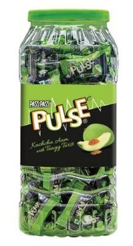 Tangy Taste Kachcha Aam Green Pulse Toffees With 12 Month Shelf Life