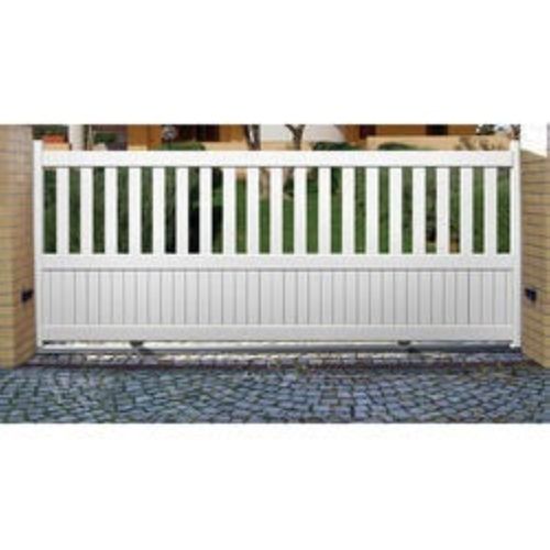 5 X 10 X 8 Feet Corrosion Resistance Spray Paint Surface Treatment Mild Steel Sliding Gate