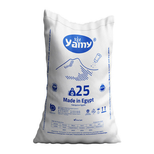 Export Quality Blue White Refined Egyptian Salt 25 Kg Packing