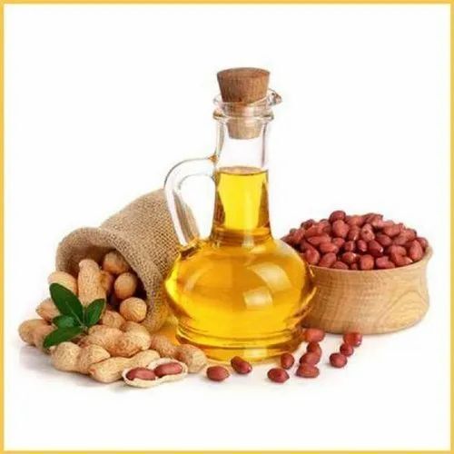 Fssai Certified Pale Yellow Groundnut Oil Use For Cooking
