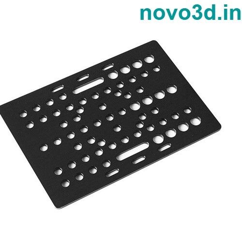 Aluminum High Stiffness Aluminium And Mild Steel V Slot Universal Gantry Plate