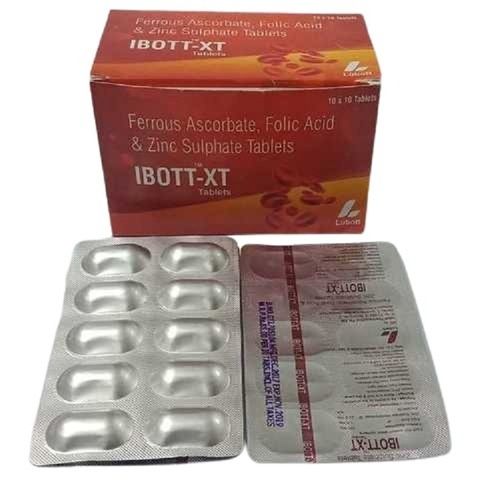 Ibott Xt Iron Tablets आयरन और फोलिक एसिड की कमी का इलाज करने के लिए सामान्य चिकित्सा सामान्य तापमान 