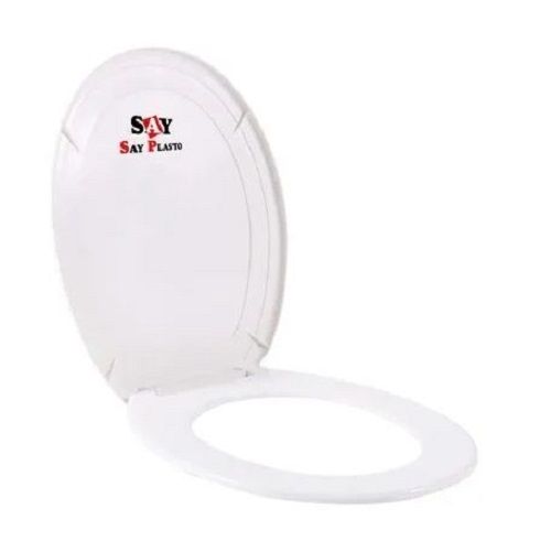 Long Lasting Round Plastic Toilet Seat Cover, Size 5 X 30 X 24.1 cm