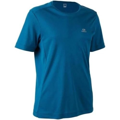 Mens Regular Fit Short Sleeves Round Neck Plain Polyester T Shirt Age Group: 18 Years Above