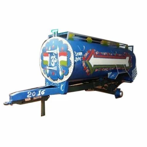 Mild Steel Tractor Water Tanker With Capacity 5000 Liters