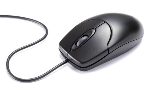 Brown Non Breakable Computer Mouse For Desktop And Laptop Use