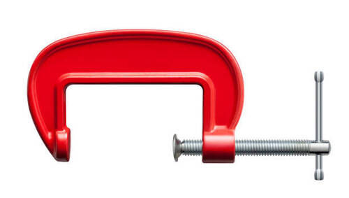 Red Color Coated Stainless Steel Threaded Hook