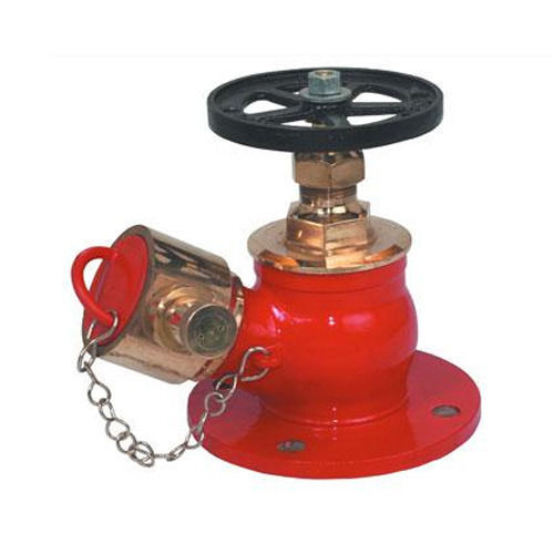 Red Stainless Steel Brilliant Hydrant Valve For Fire Protection Use