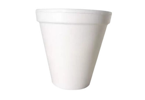 Black 100 Ml Use And Throw Plain Disposable Thermocol Cups