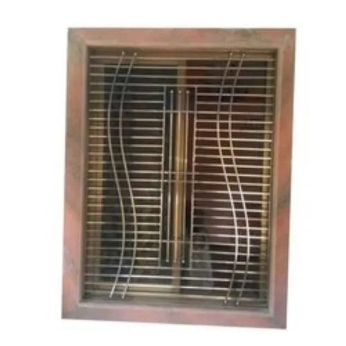 Stainless Steel 15-25 Kilograms Heat Resistance Impact Resistance Classic Style Welding Technique Window Grill