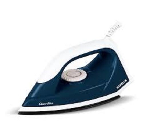 White 220 Voltage Heat Gold Plate Coated Non Stick Dry Iron For Home 