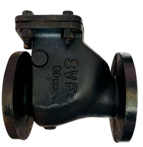 80 Mm Corrosion Resistance And Polished Finished Cast Iron Non Return Valve Flange Application: Industrial