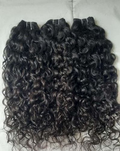 Indian Black Curly Hair Extension