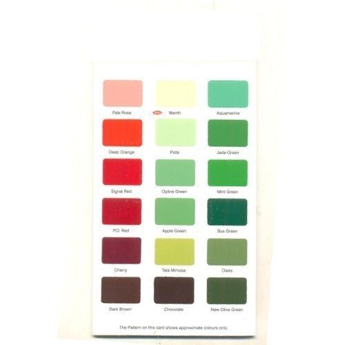 Paint Shade Card