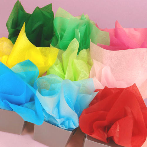 Rectangular Shape Colored Tissue Paper For Restaurant And Home