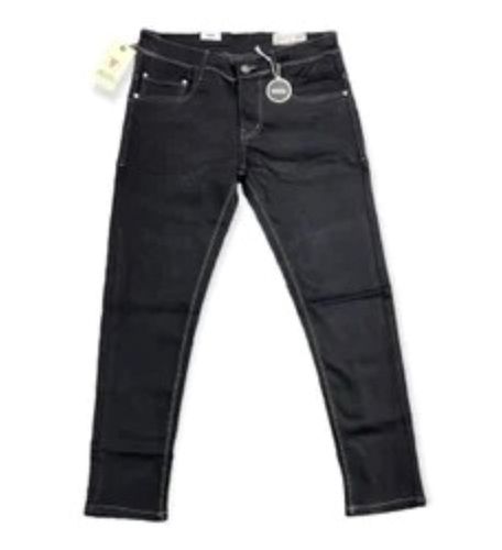 Washable Anti-Wrinkle Skinny Style Regular Fit Stretch Jeans For Men