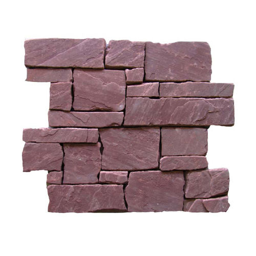 1.1 Inches Thickness Chocolate Sandstone For Wall Use