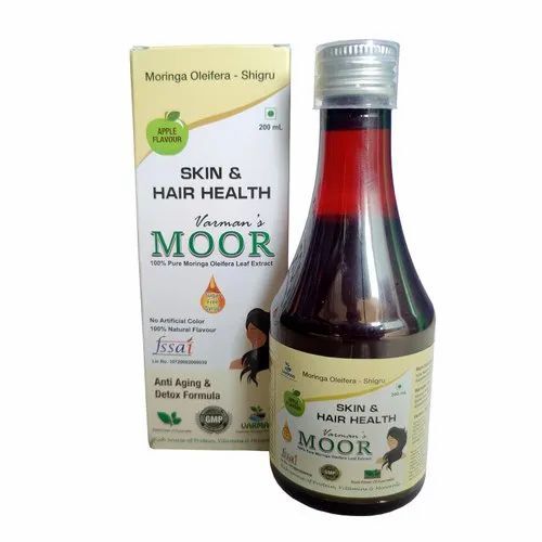 100% Pure Natural Moringa Syrup For Skin And Hair