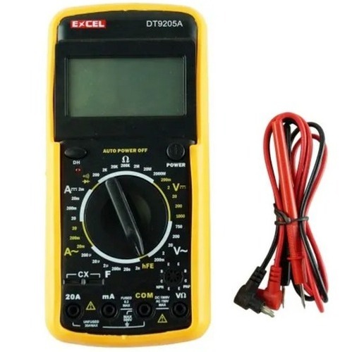191 X 89 X 35 Mm Analog And Digital Display Electrical Plastic Multimeter Accuracy: 0.5%  %