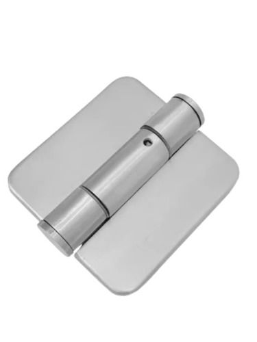 Silver 2 Inches Long-Lasting Corrosion-Resistant Toilet Cubicle Stainless Steel Hinge