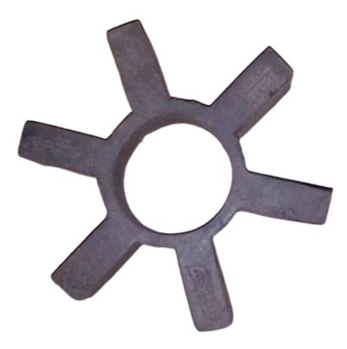 Black 2 Inches Powder Coated Rubber Spider Coupling For Industrial Use