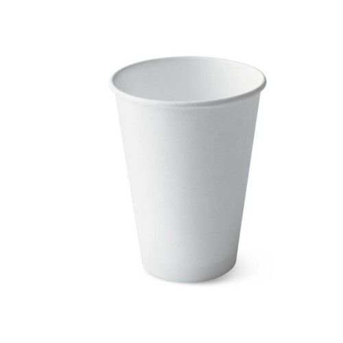 360 Ml Single Wall Disposable Paper Glass For Coffee And Tea