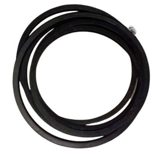 Black 4 Mm Thick Polished Finished Plain Rubber Fenner V Belt