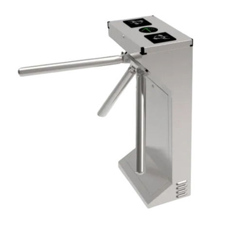 White 480X280X960 Mm 30 Watts 60 Hertz Stainless Steel Tripod Turnstile For Industrial