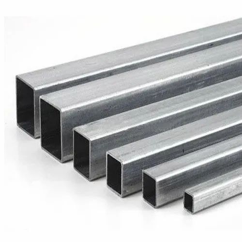 Black 6 Meters Stainless Steel Square Shape Pipe For Construction Use