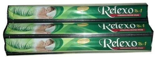 Black 8 Inches 25 Minutes Burning Time Floral Fragrant Bamboo Incense Stick