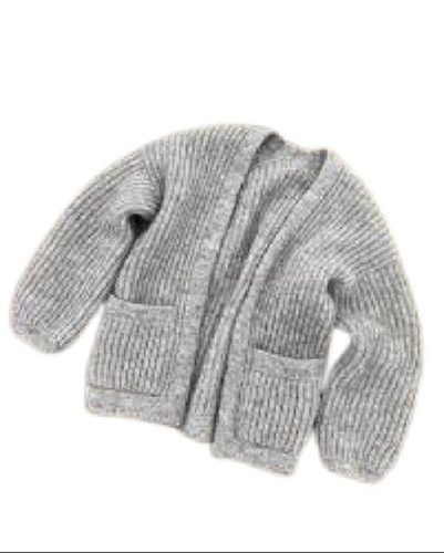 Breathable Plain Pattern Full Sleeve Knitted Yarn Jacket For Ladies Age Group: 30