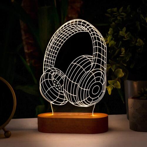 Eco-Friendly Electric Led 3D Night Lamp For Home And Hotel Use