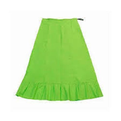 Breathable 38 Inches Length Plain Cotton Ladies Petticoat(wear