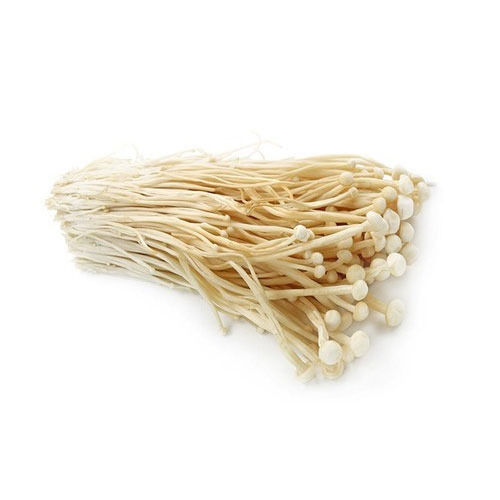 Healthy To Eat Fresh Organic Enoki Mushroom For Cooking