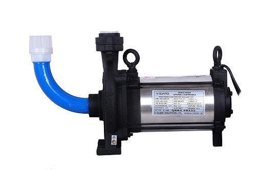 Grey And Blue Hydraulic Material Standard Submersible Pump 0.5 Hp
