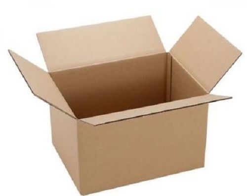 Plane Matte Finished Rectangular Plain 3 Ply Corrugated Boxes For Packaging