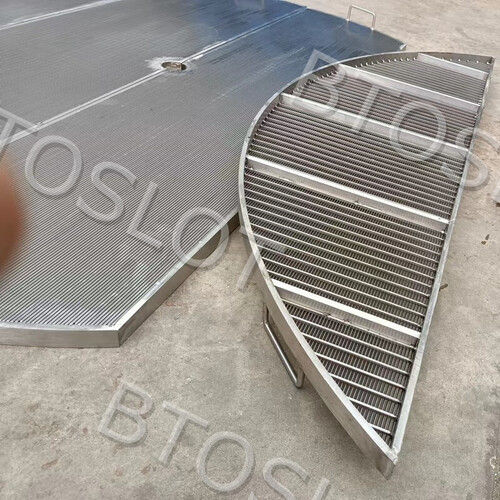 Stainless Steel Wedge Wire Screen Panels Lauter Tun False Bottom For Brewery Equipment Aperture: 1