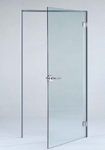 Transparent 6 8 Ft Size Glass Door For Office Use 518 