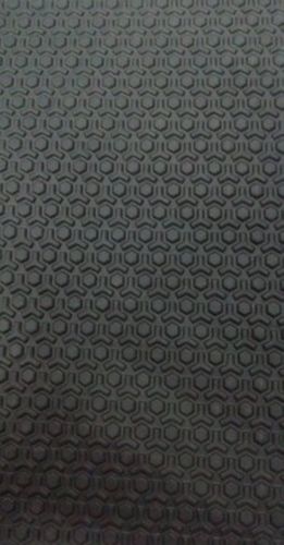 Black Washable Abrasion Resistance High Tear Tensile Strength Good Grip Rubber Sole Sheet