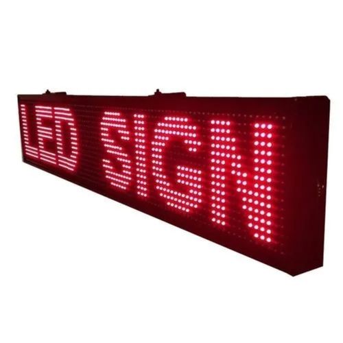 1.5A 6 Feet Electronic Waterproof Aluminum Led Display Board For Advertising