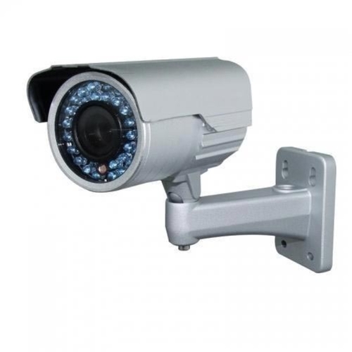 Analog Bullet CCTV Camera - Aluminum Alloy, 10x3.7x4 Inches, Silver | 5 Megapixel, Waterproof, Indoor & Outdoor Use