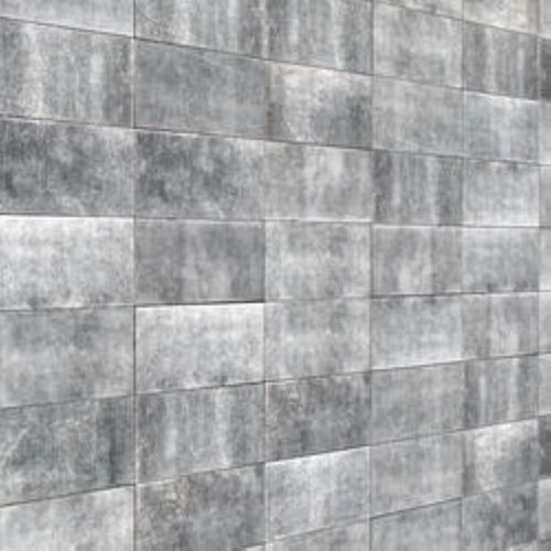 Grays 2-6 Mm Thickness Non Slippery Glazed Surface Plain Concrete Exterior Wall Tiles